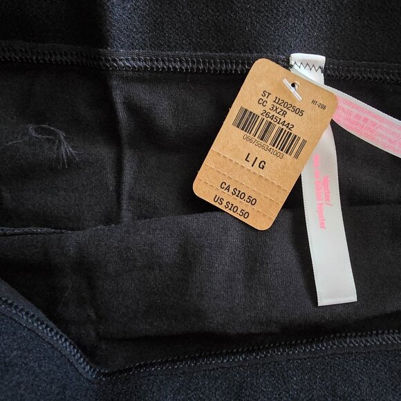 NWT 3 pair VS PINK Bling Hipster panties size Large Rainbow Logo - Picture 3 of 3